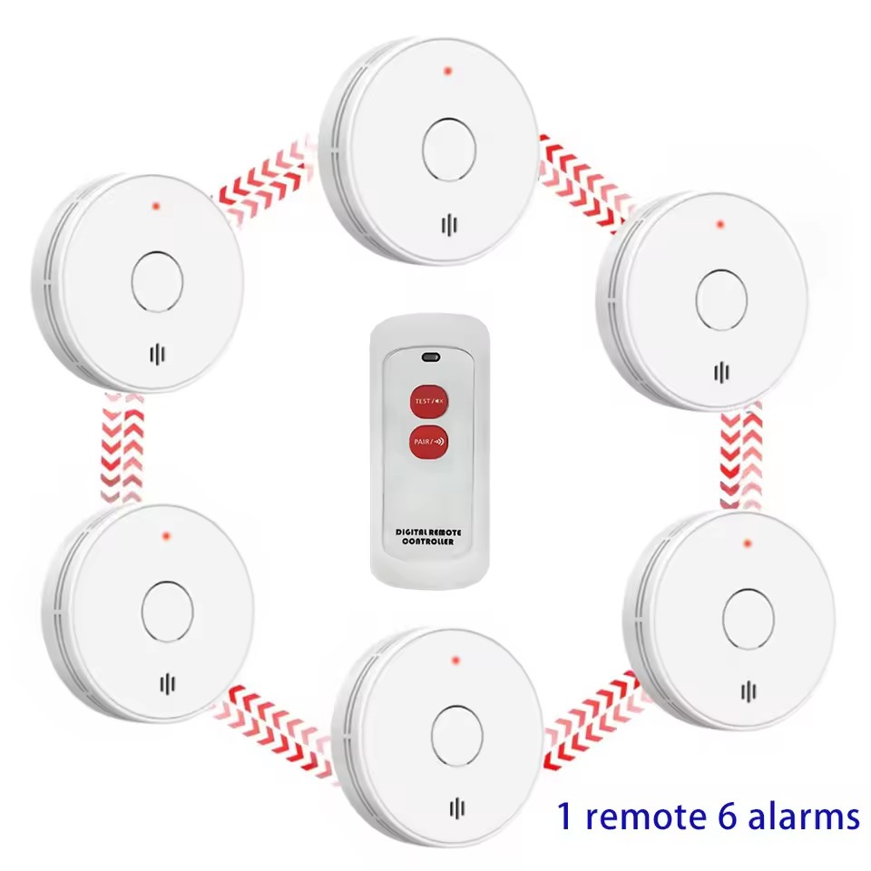 Smoke Detector Interconnected - 10 Year Battery Interconnected Smoke Detector