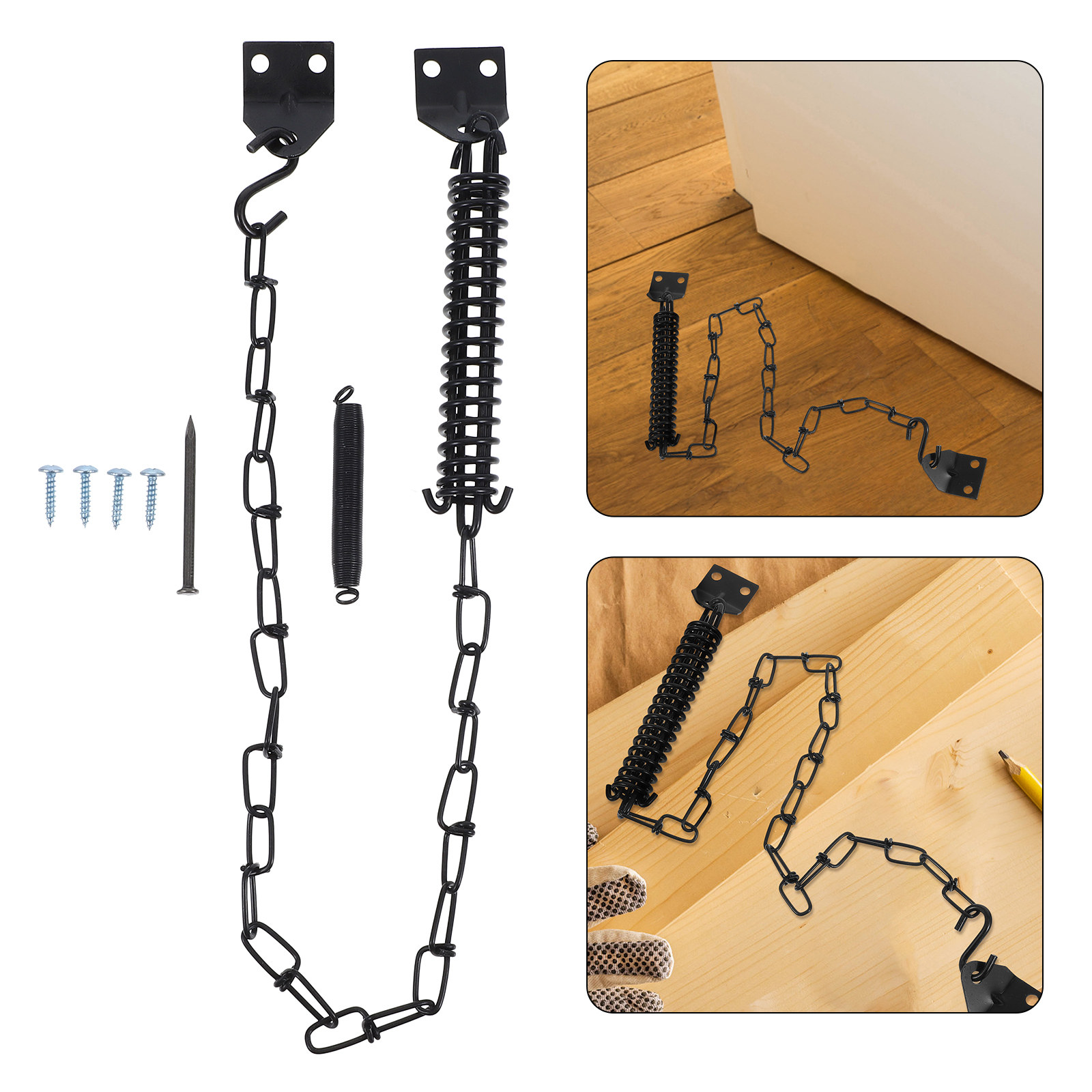 2Set Windproof Chain Door Guar - Security Chain Door ulasan dan harga