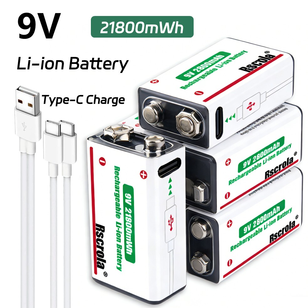 Rechargeable 9V Battery, 21800 - Smoke Detector Interconnected ulasan dan harga