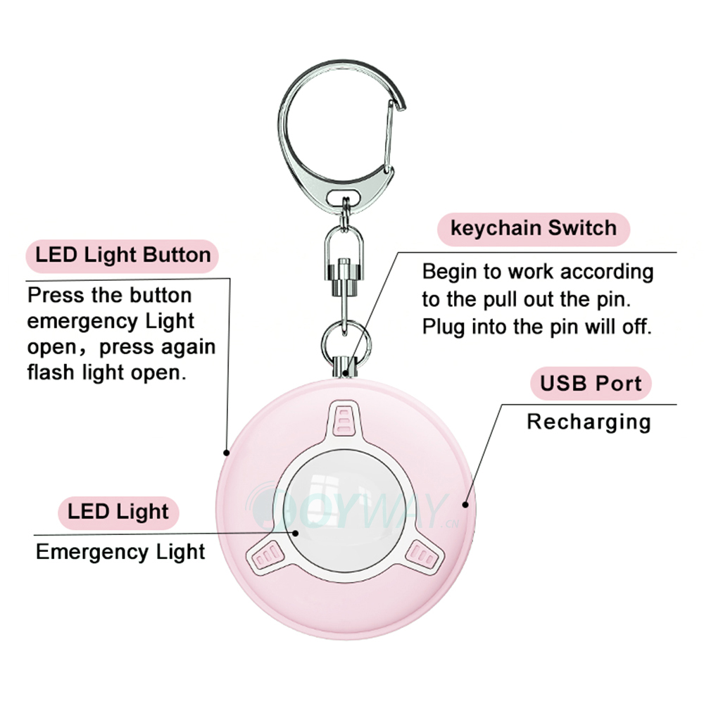 Kids Self Defense Security 130 - Personal Alarm Keychain ulasan dan harga