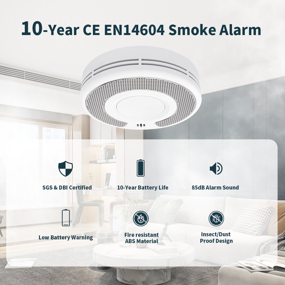 10 Year Battery Interconnected - Smoke Detector Interconnected ulasan dan harga