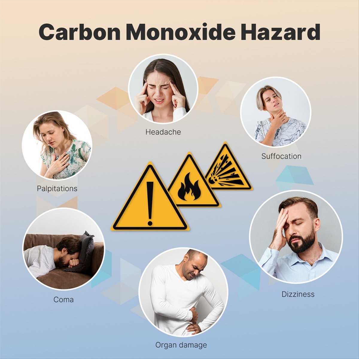 A77K 3in1 Carbon Monoxide Dete - Co Detector Plug ulasan dan harga