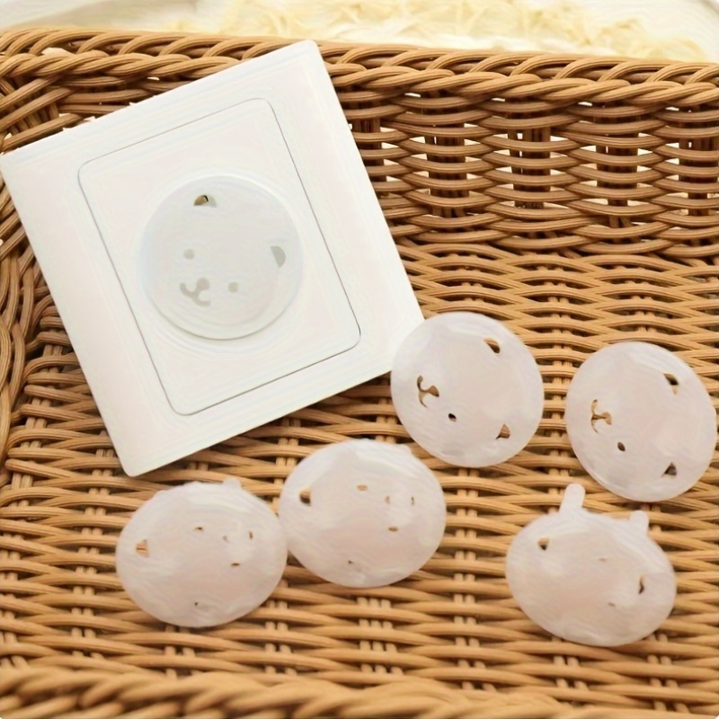 10pcs Bear EU Power Socket Ele - Outlet Cover Baby ulasan dan harga