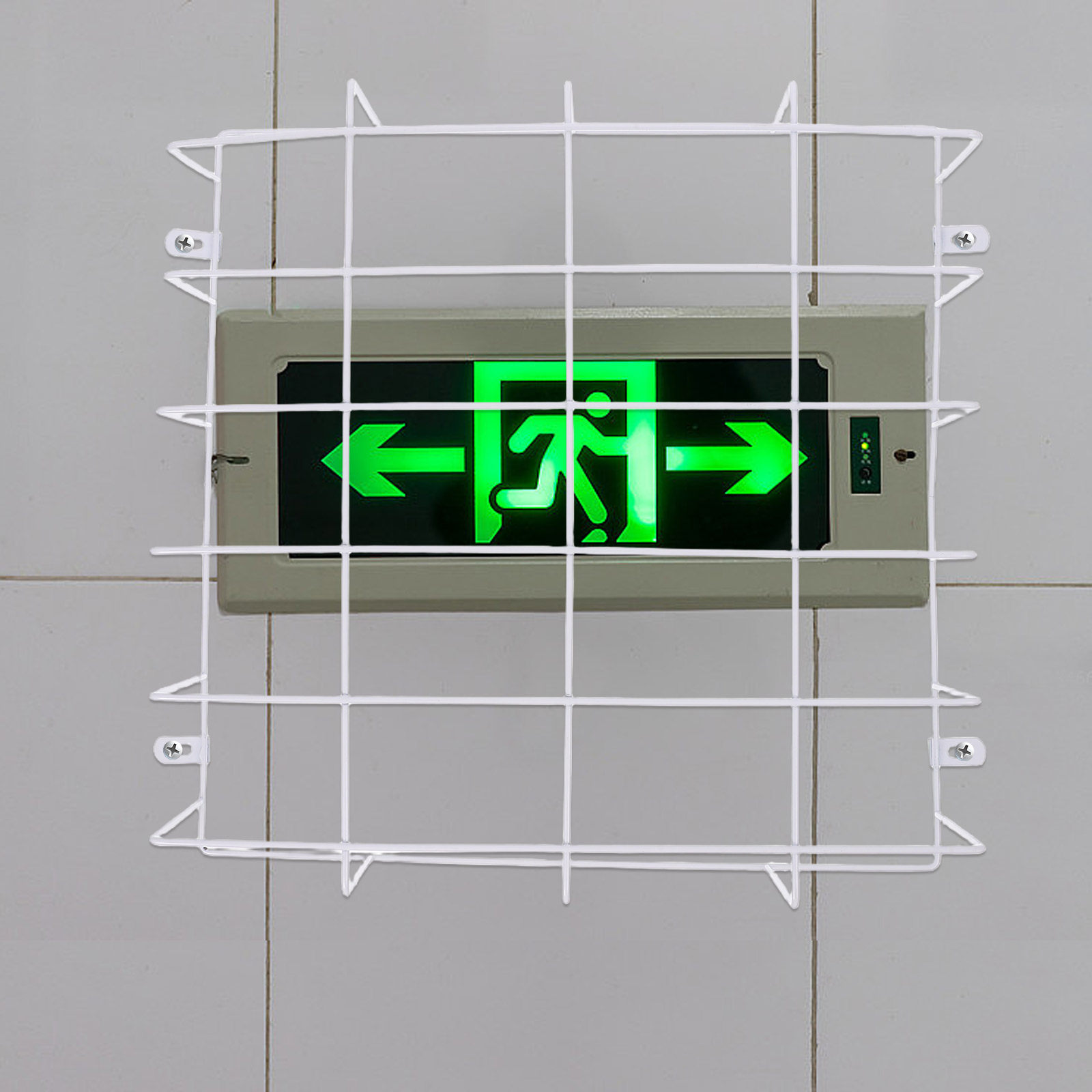Wall Mounted Steel Wire Mesh C - Emergency Exit Sign ulasan dan harga