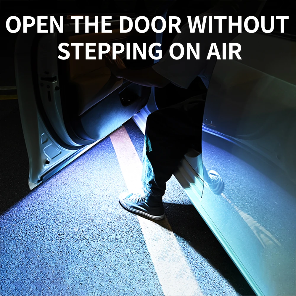 1/2PCS Car Door Lights LED Wel - Emergency Exit Sign ulasan dan harga