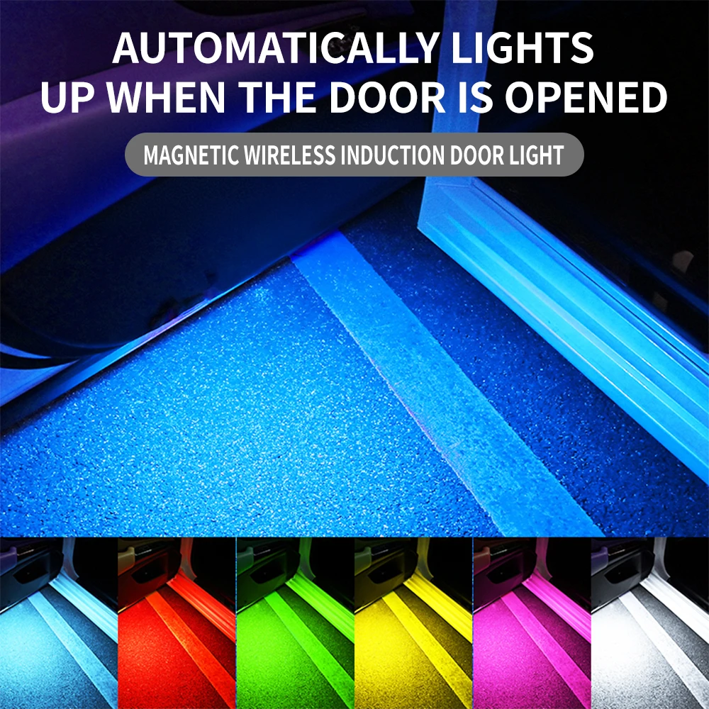 1/2PCS Car Door Lights LED Wel - Emergency Exit Sign ulasan dan harga
