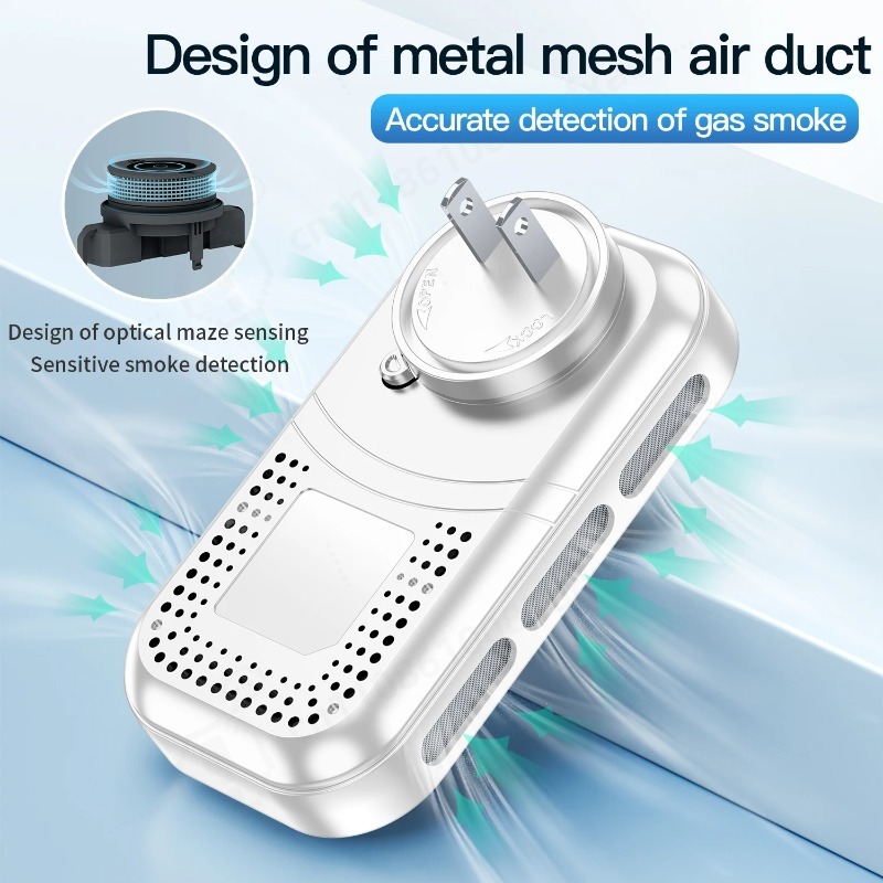 Portable 6 in 1 Gas Detector A - Co Detector Plug ulasan dan harga