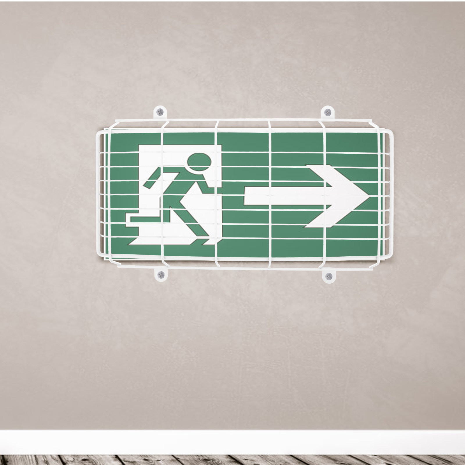 Safety Exit Sign Stainless Ste - Emergency Exit Sign ulasan dan harga